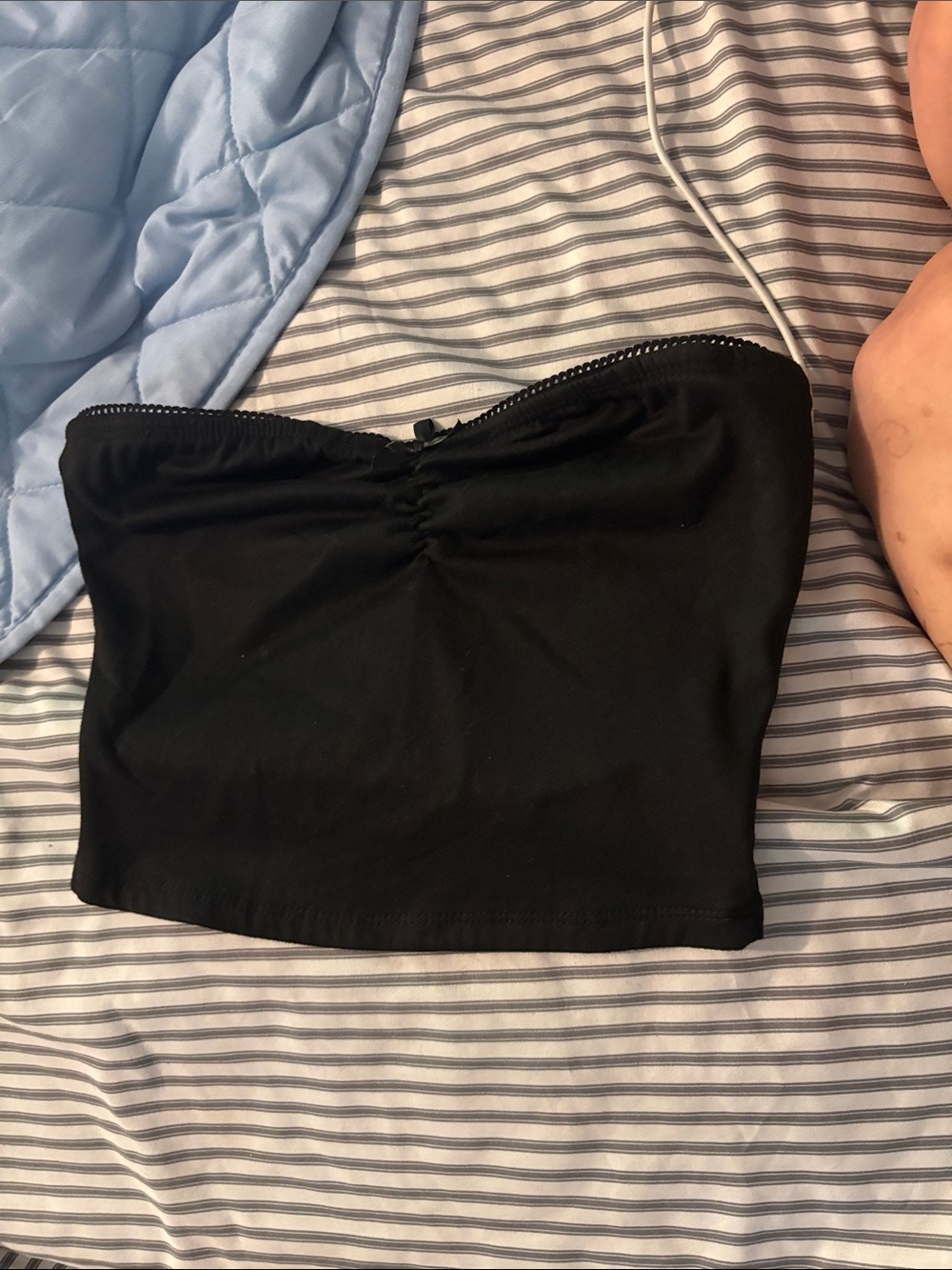 Rue21 Black Strapless Bandeau Top